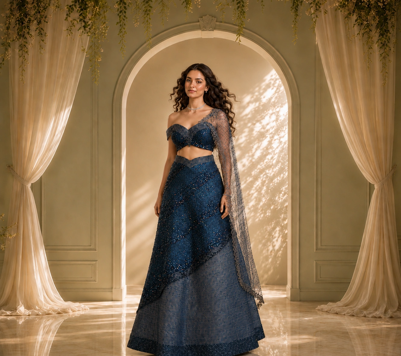 Blue Lahenga